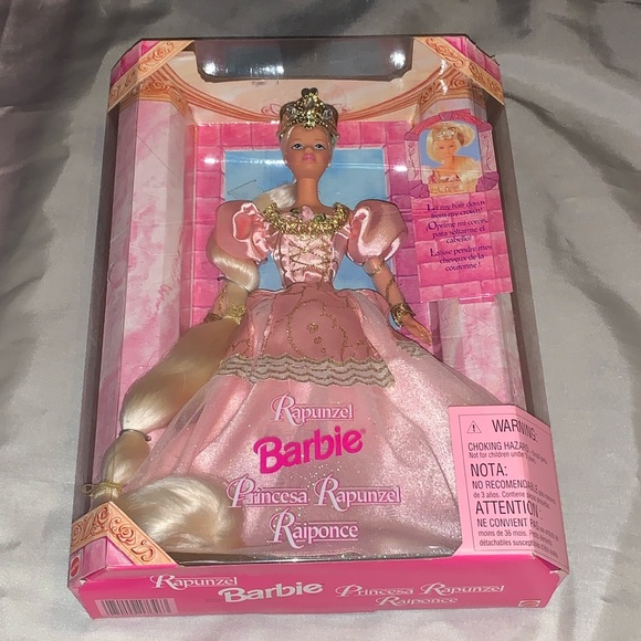 Vintage 1997 Rapunzel Barbie doll new unopenedsealed in box - Picture 3 of 13
